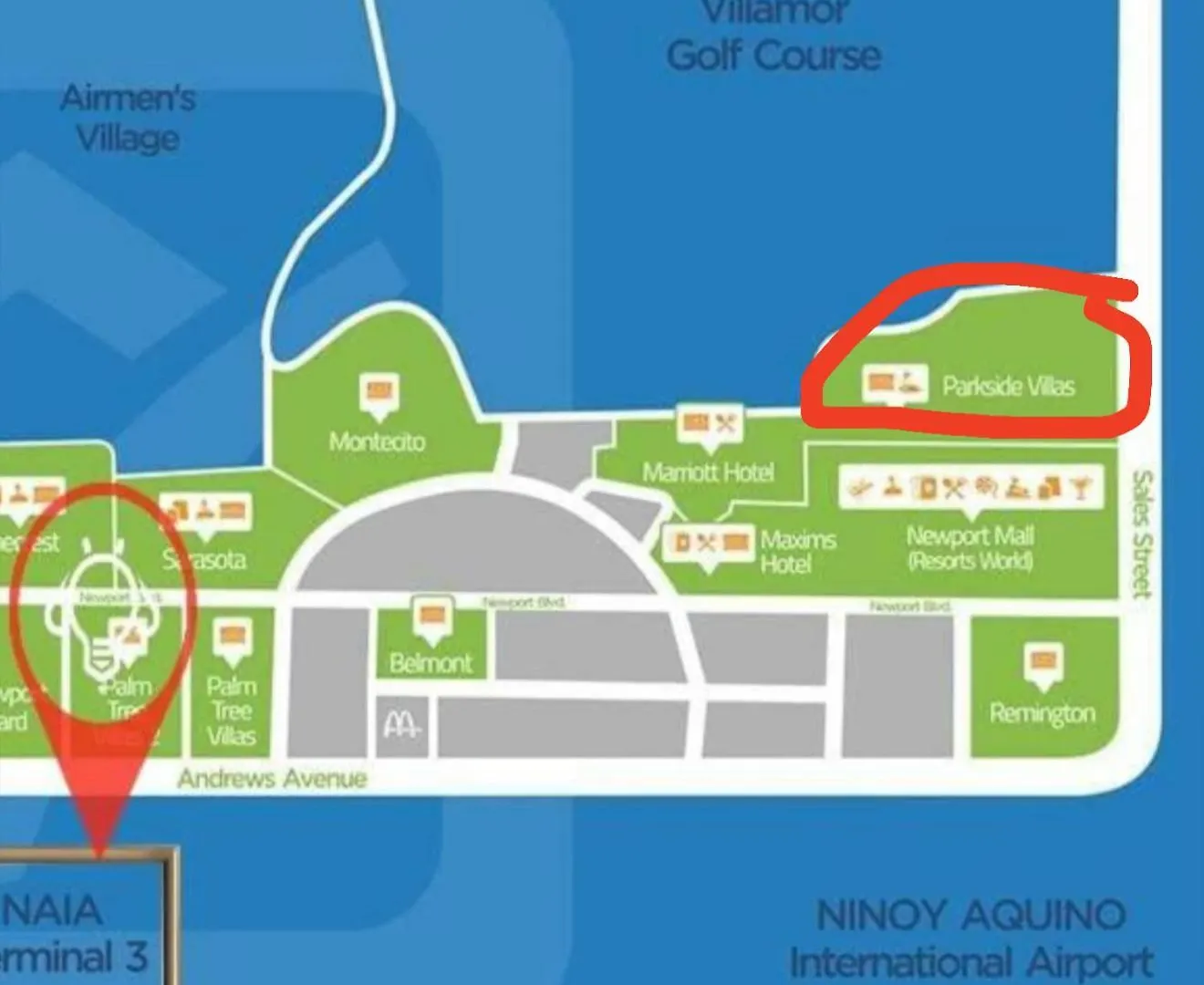 Newport Executive Villas 1Br Condotel T3 Airport, Mall & Golf Nearby Pasay Philippines